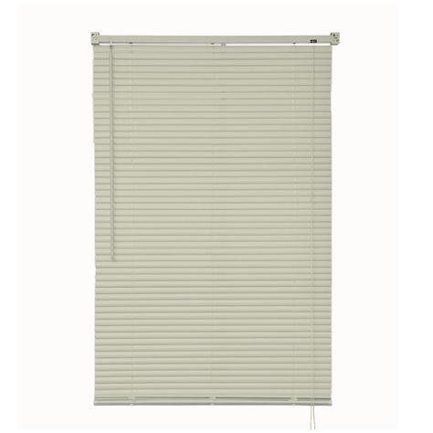 Persiana Veneciana Pvc 25MM 120X165 Cm Manual Beige-0