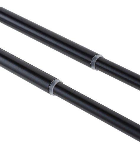 Set Doble Extensible 200-250 Cm Color Negro Terminal Bola-2
