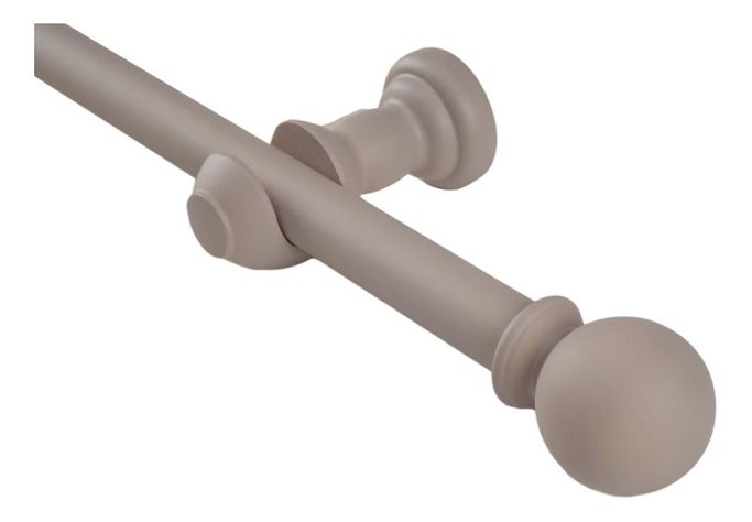 Set Simple De Madera Macchiato 2.00 Mt Terminal Bola-0