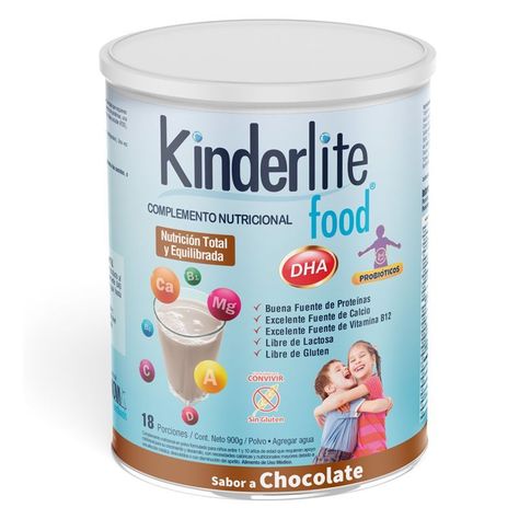 Kinderlite Comp Nutricional Inf Sb Chocolate 900g-0