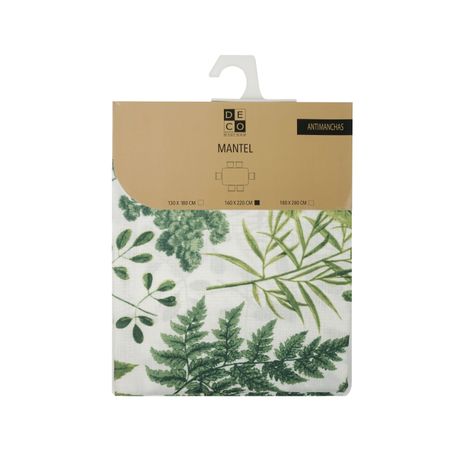 MANTEL ANTIMANCHAS BOTANICO 130X180 CM  -1