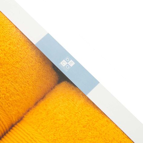 Box de 2 Toallas 550gr 70x140/45x90cm Amarillo-1