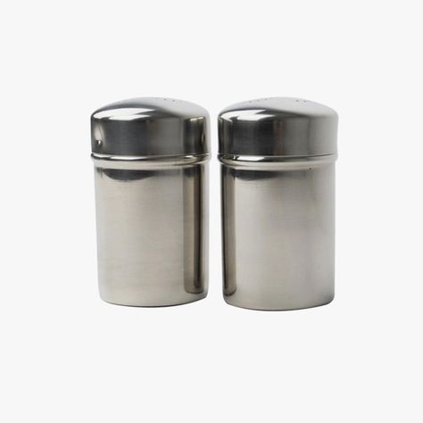 Set 2 Pzs. Salero Y Pimentero Inox.-1