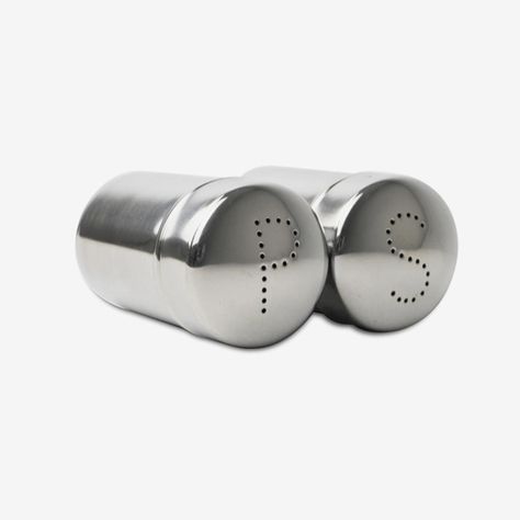 Set 2 Pzs. Salero Y Pimentero Inox.-2
