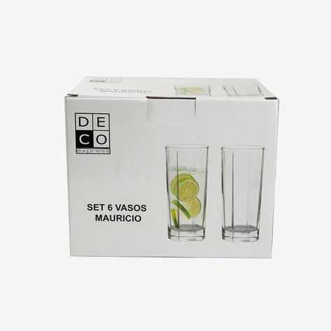 Set 6 Vasos Mauricio 245 Ml-4