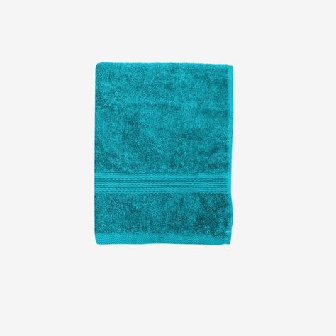 Toalla de mano - 100% Algodon 550grs 45x90cm Ultra absorbente Turquesa-3