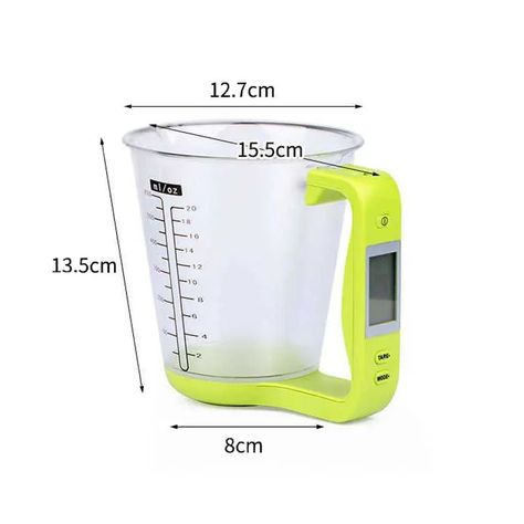 Balanza digital 1Kg con taza medidora-1