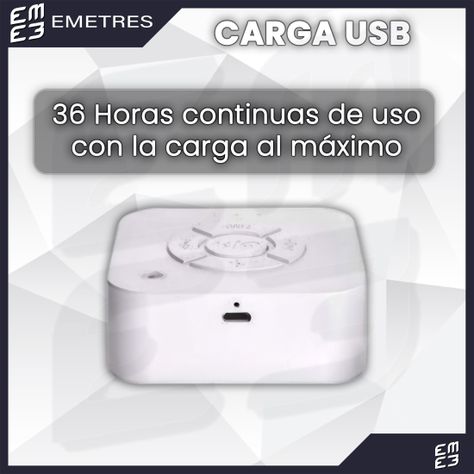 Máquina De Ruido Blanco Para Bebes 9 Sonidos Ni646-4