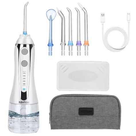 Irrigador Dental Limpieza Bucal H2ofloss Irrigador Bucal-0