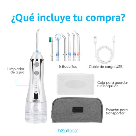 Irrigador Dental Limpieza Bucal H2ofloss Irrigador Bucal-6