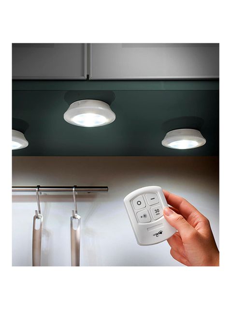 Set 3 focos led control remoto-2