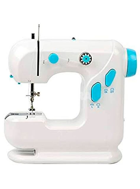 Maquina de coser portatil doble linea profesional-0