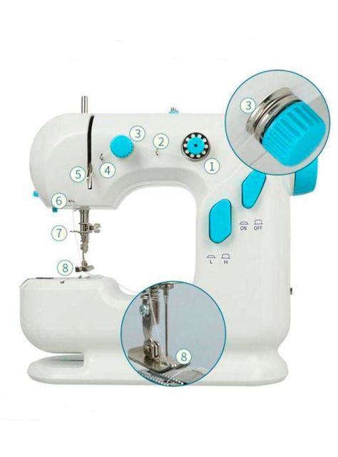 Maquina de coser portatil doble linea profesional-1