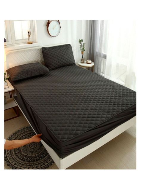 cubre colchon impermeable hipoalergenico 2.5 neg-1