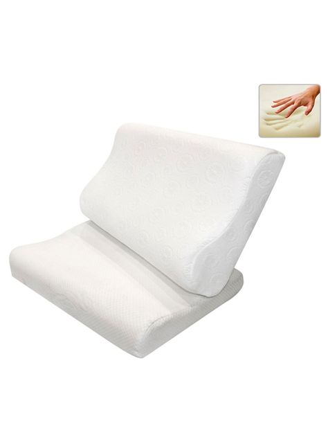 pack 2 almohadas vicoelastias con memoria-2
