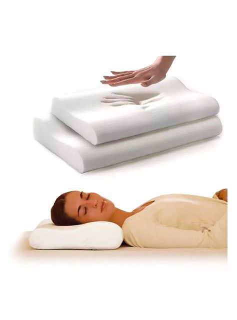 pack 2 almohadas vicoelastias con memoria-1