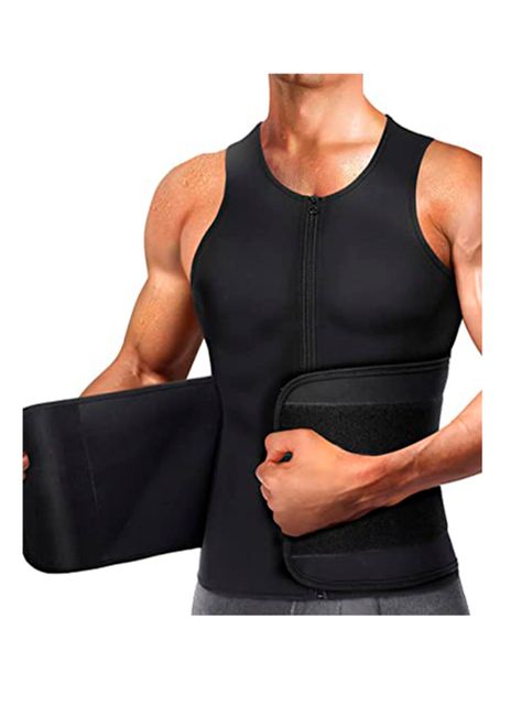 Camiseta sauna compresion corrector de postura -2