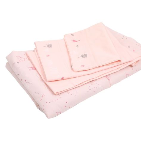 Set Cuna Playard Rosado Infanti-4