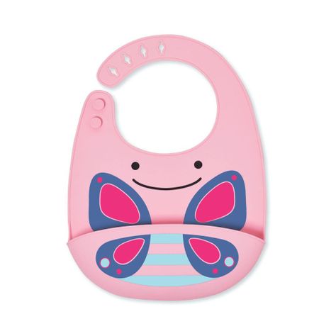 Babero De Silicona Butterfly Skip Hop-0