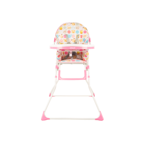Silla De Comer Candy Zoo Pink Infanti-1