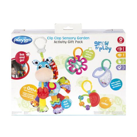 Gift Pack Sensorial Actividades Clipclop Playgro-7