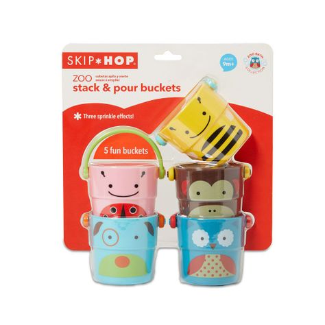 Juguete Cubetas De Baño Zoo Skip Hop-2