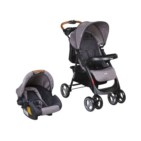 Coche Travel System Pompeya Grey Infanti-0