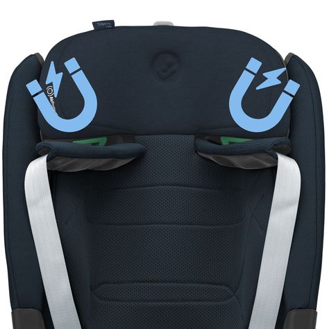 Silla Auto Combinadas Titan Pro I-Size Authentic Blue-5