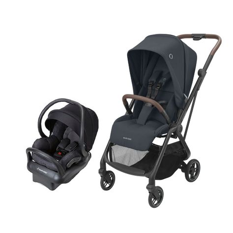 Coche Travel System Leona Essential Graphite Maxi Cosi-0