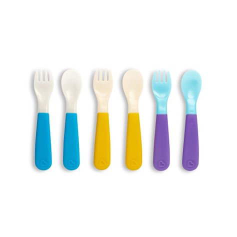 Set De Tenedor Y Cucharas Que Cambian De Color (6 Piezas) Munchkin-2