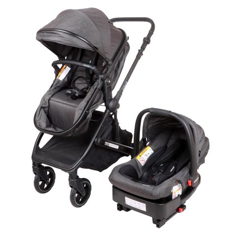 Coche Travel System Epic 6G Heather Grey Infanti-0