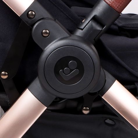 Coche Travel System Eva Black Champagne/ Cabriofix I-Size Maxi Cosi-7