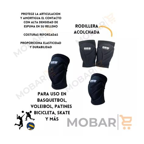 Rodilleras Voleibol Deportivas Drb Acolchada Alta Densidad-4
