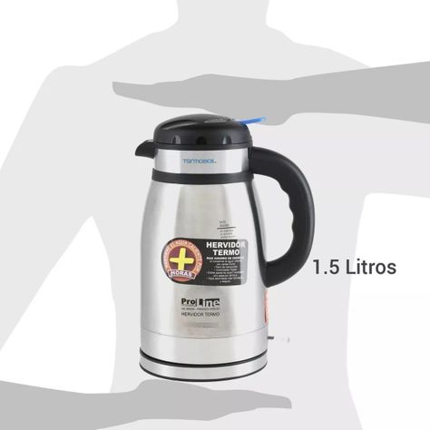 Termo Hervidor De Agua Sindelen Ha-3600 1,5lt 1600w Inoxidab-3