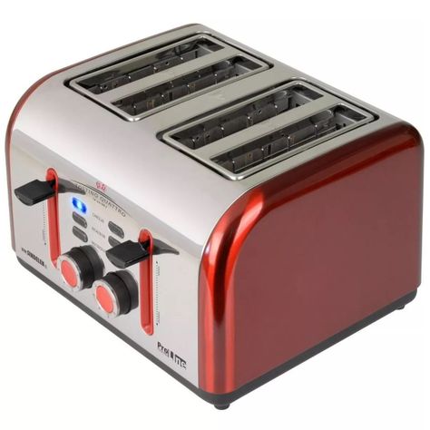 Tostador Eléctrico Pan 4 Rebanadas Sindelen Tp-2410 7niveles-0