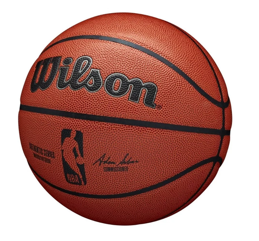 Balon Basketball Basquetbol Wilson Nba Authentic N7 Cuero-1