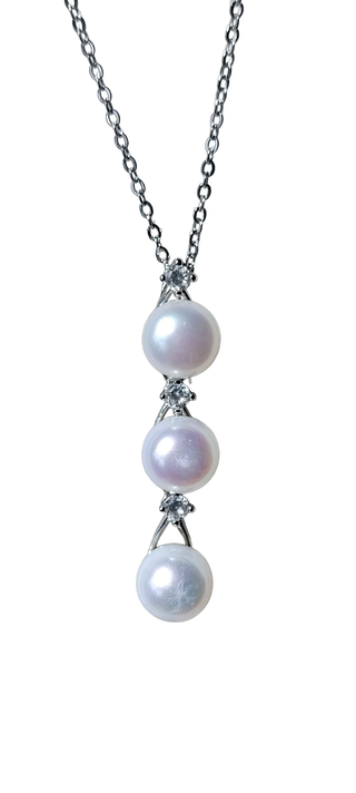 Collar Delta Acuario Perla-1