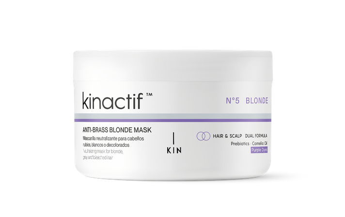 Shampoo y mascarilla 2en 1 Kinactif-Set Anti-Brass Blonde-2
