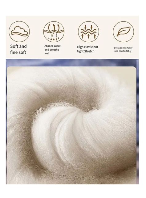 Calcetas 80% Lana Oveja Merino Hombre Mujer Frío Invierno-2