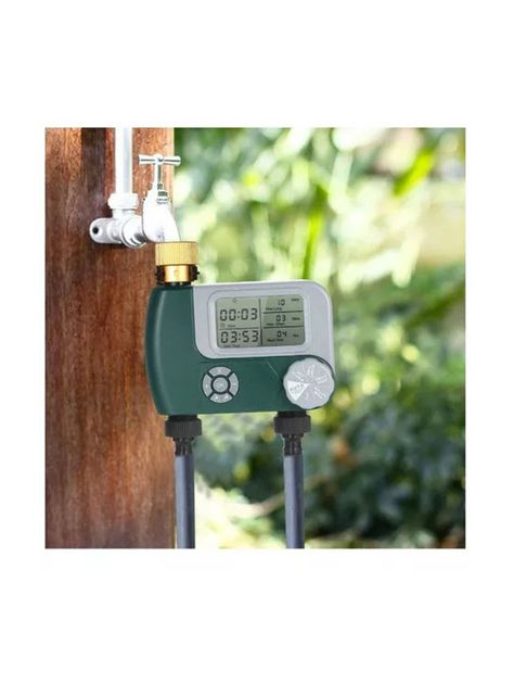 Programador Riego Automatico Timer Jardin 2 Salidas-3