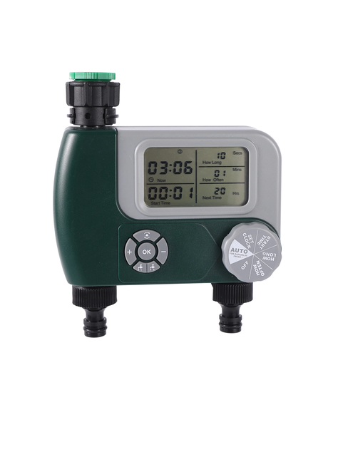 Programador Riego Automatico Timer Jardin 2 Salidas-6