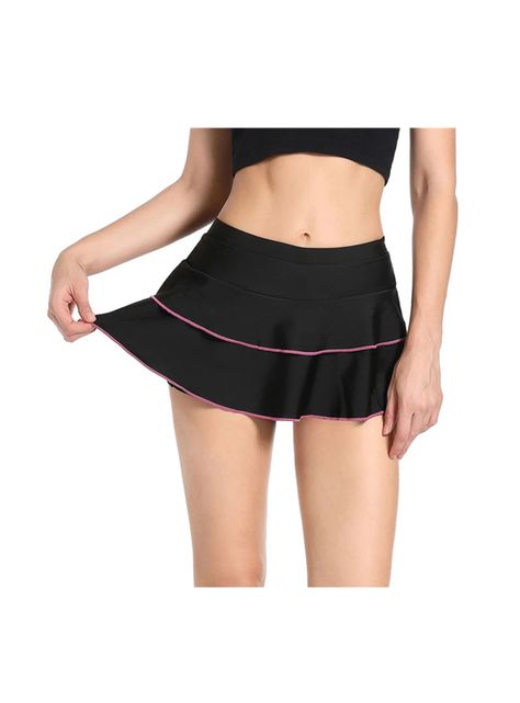 Falda Para Ciclismo Acolchada Gel, Calza Mujer-1