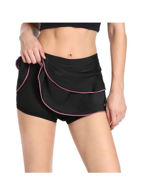 Falda Para Ciclismo Acolchada Gel, Calza Mujer-6