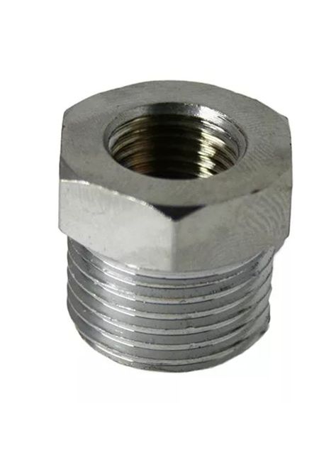 Adaptador Llave Niple Macho Hermbra Conector He 1/2 - Hi 1/4-0