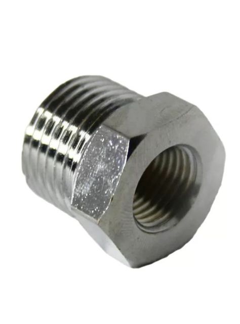 Adaptador Llave Niple Macho Hermbra Conector He 1/2 - Hi 1/4-1