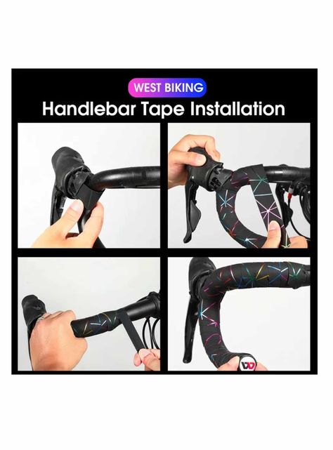 Cinta De Manillar Cómoda Y Estilosa Varios Diseños Bicicleta-3