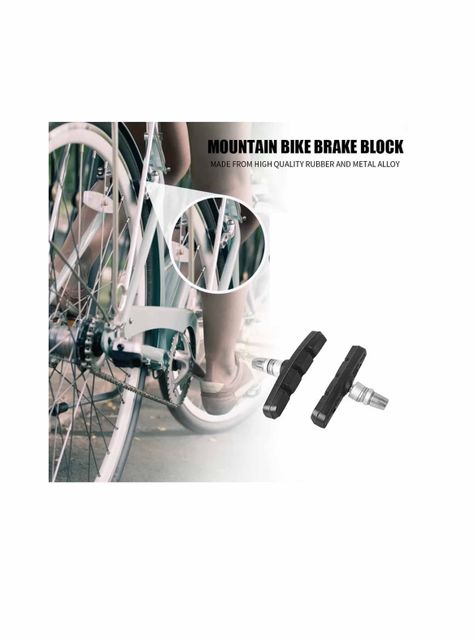 Patines De Freno V-brake, Almohadilla Pastilla Mtb Bicicleta-2