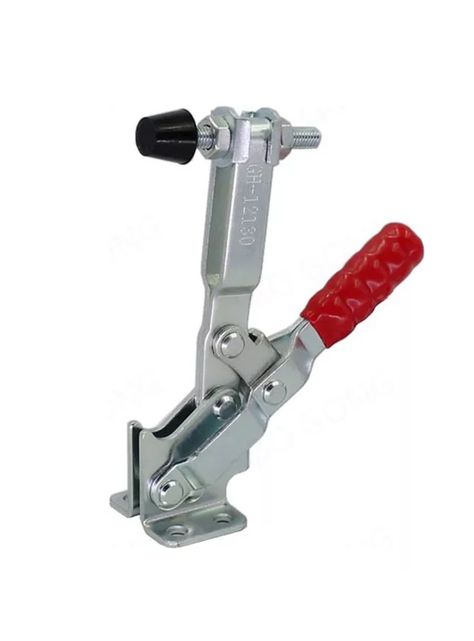 Pack 2 Clamp Presión Vertical Gh-12130 227kg Tirador Rápido-3