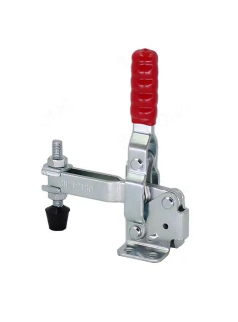 Pack 2 Clamp Presión Vertical Gh-12130 227kg Tirador Rápido-4