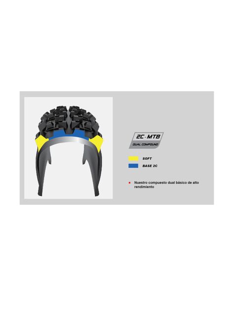 Neumático Chaoyang Rock Wolf 26x235 Tr Mtb Enduro Kevlar-5